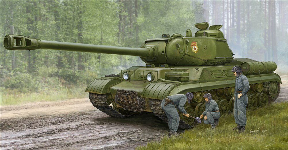 1/35 ソビエト軍 JS-2M重戦車 初期型 プラモデル トランペッター