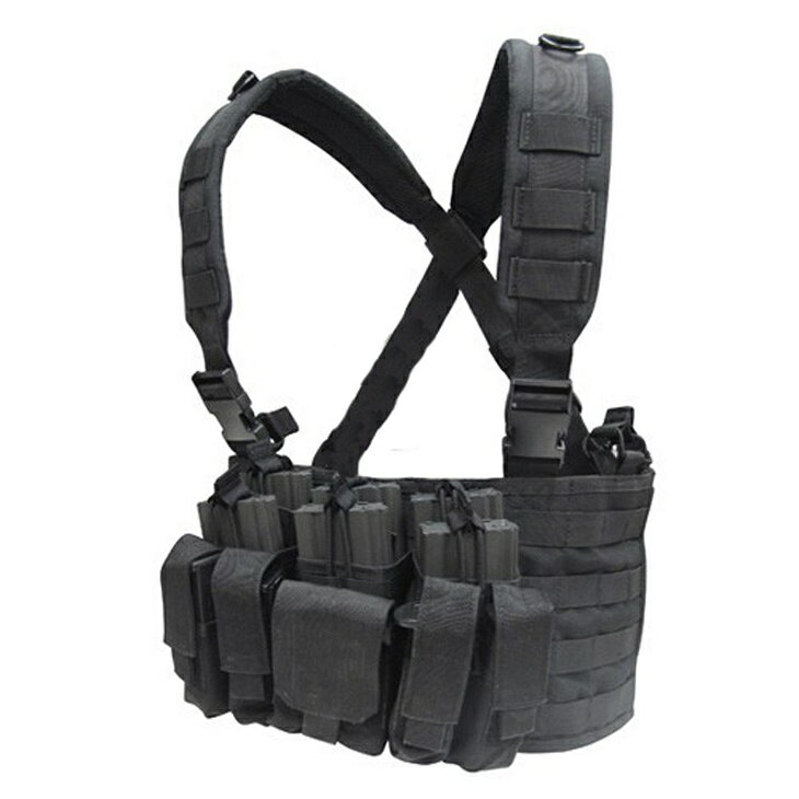 Condor Gen 5 Tactical チェストリグ - 黒 楽天市場】CONDOR Gen 5 Tactical MOLLE Recon Chest Rig