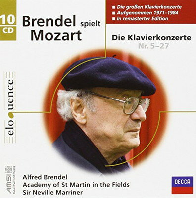 Mozart モーツァルト / ピアノ協奏曲全集 ブレンデル p 、マリナー＆アカデミー室内管 輸入盤
