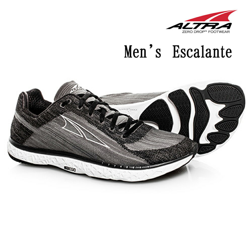【楽天市場】ALTRA アルトラ ESCALANTE エスカランテ ブラック メンズ ランニング ロード ゼロドロップ シューズ | 価格比較