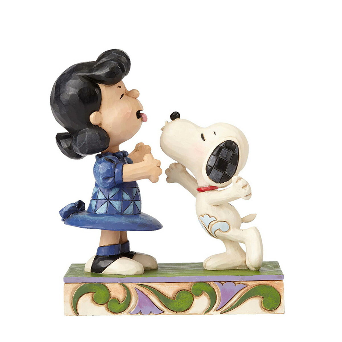 楽天市場 スヌーピー ルーシー Kissing Peanuts Jim Shore ピーナッツ ジムショアsnoopy Lucy 価格比較 商品価格ナビ