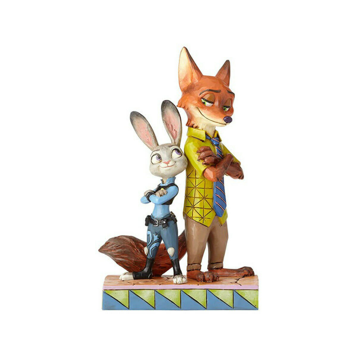 楽天市場 ズートピア ジュディ ニック Zootopia Judy And Nick Disney Traditions Jim Shore 価格比較 商品価格ナビ