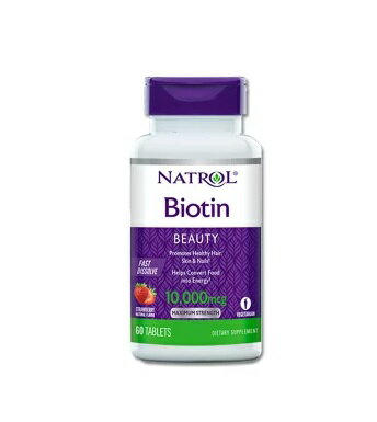 楽天市場】Natrol Biotin Maximum Strength 100 Tablets | 価格比較 - 商品価格ナビ