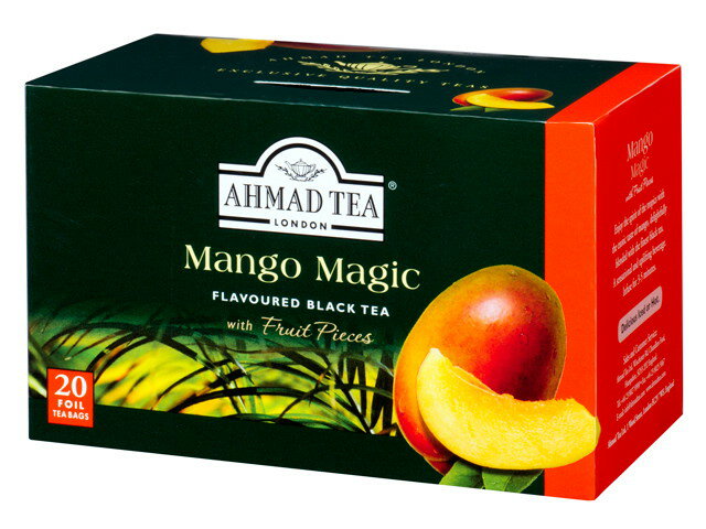 Чай magic. Ахмад Теа с манго. Чай Ахмад манго черный. Чай Ahmad магия манго. Mango Magic чай.