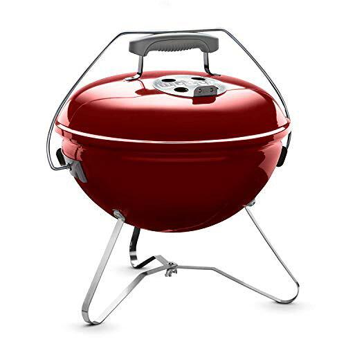 楽天市場】ウェーバー Weber 卓上 バーベキュー コンロ BBQ グリル 37cm スモーキージョープレミアム 真紅 炭 ソロ キャンプ 焚火台  4-6人用 1123008 | 価格比較 - 商品価格ナビ