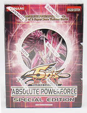 楽天市場 トレカ 遊戯王 Yu Gi Oh Absolute Powerforce Se アブソリュートパワーフォースse 英語版 価格比較 商品価格ナビ