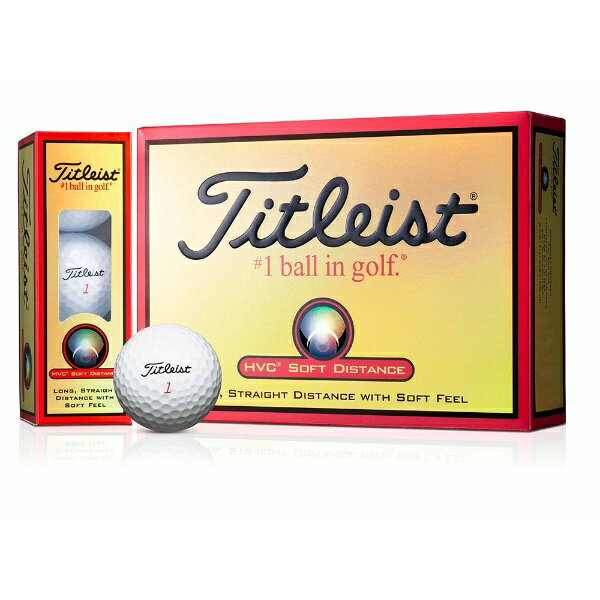 楽天市場 Titleist ゴルフボール Hvc Soft Distance 12p 価格比較 商品価格ナビ