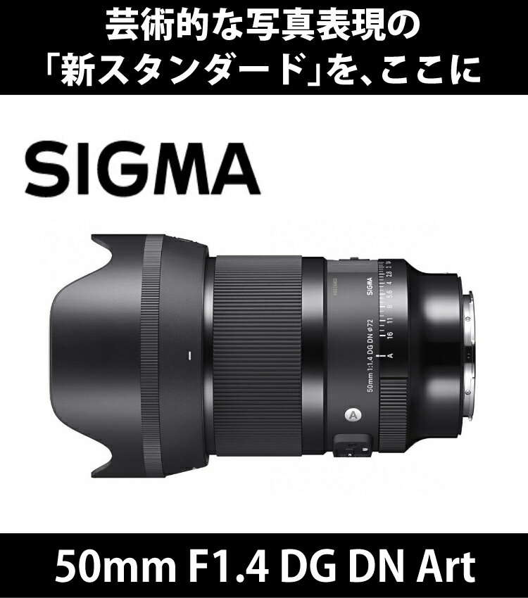 SIGMA 50mm F1.4 DG DN Art ソニー E用