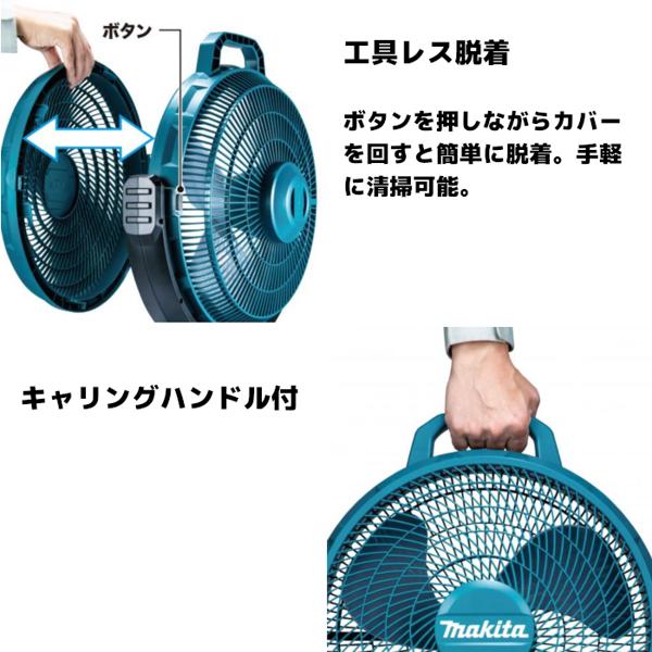 makita 充電式産業扇 CF002GZ