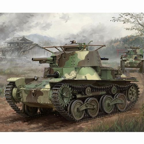 楽天市場】1/35 WW.II 日本帝国陸軍 四式軽戦車 ケヌ プラモデル