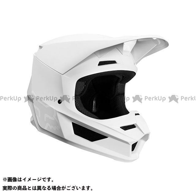 楽天市場】フォックス fox オフロードヘルメット v1 マット 白 l