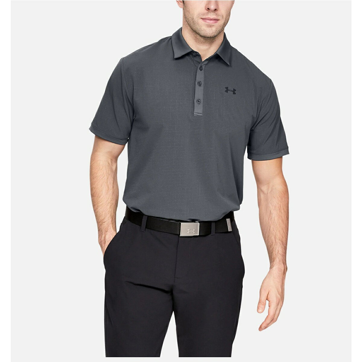 【楽天市場】アンダーアーマー ゴルフ 半袖ポロ 半袖ハイネック 19S UA PLAYOFF VENTED POLO メンズ PCG/PCG
