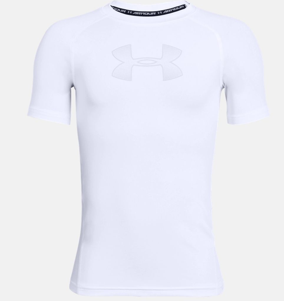 アンダーアーマー Tシャツ 半袖 ジュニア HeatGear ヒートギア アーマー 1343015 101 価格比較 商品価格ナビ
