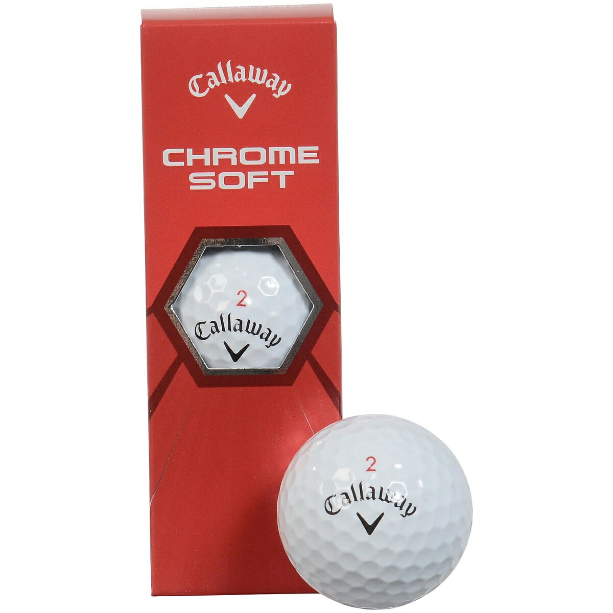 楽天市場 キャロウェイ Callaway ゴルフボール Chrome Soft ボール クロムソフト 1スリーブ 3球 ホワイト 価格比較 商品価格ナビ