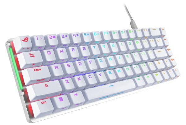 ASUS ゲーミングキーボード ROG Falchion Ace White