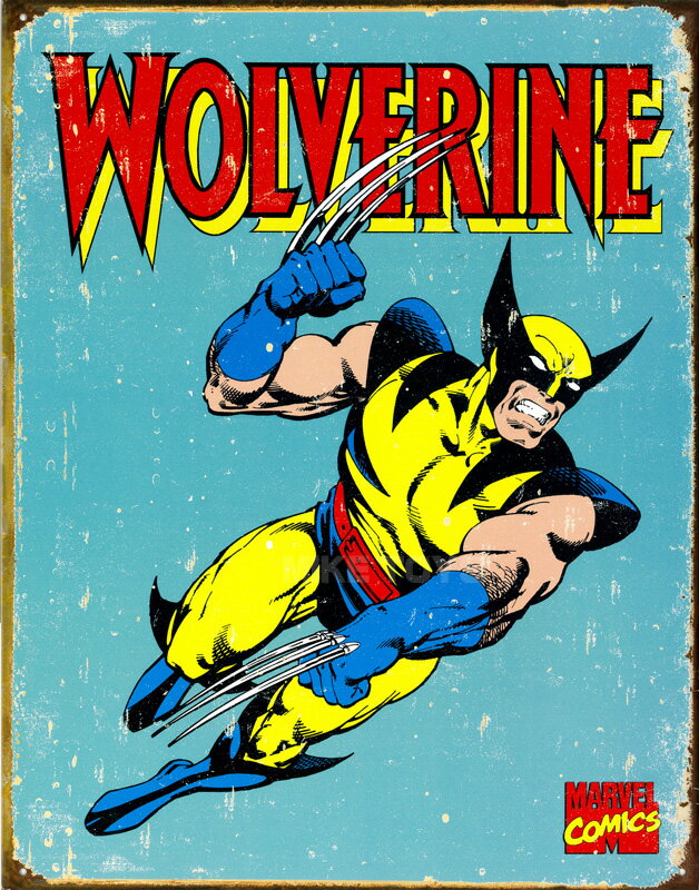 楽天市場 ブリキ看板 プレート Wolverine ウルヴァリン ティンパネルmarvelマーベルアメキャラアメコミアメリカンアメリカアメ雑 価格比較 商品価格ナビ