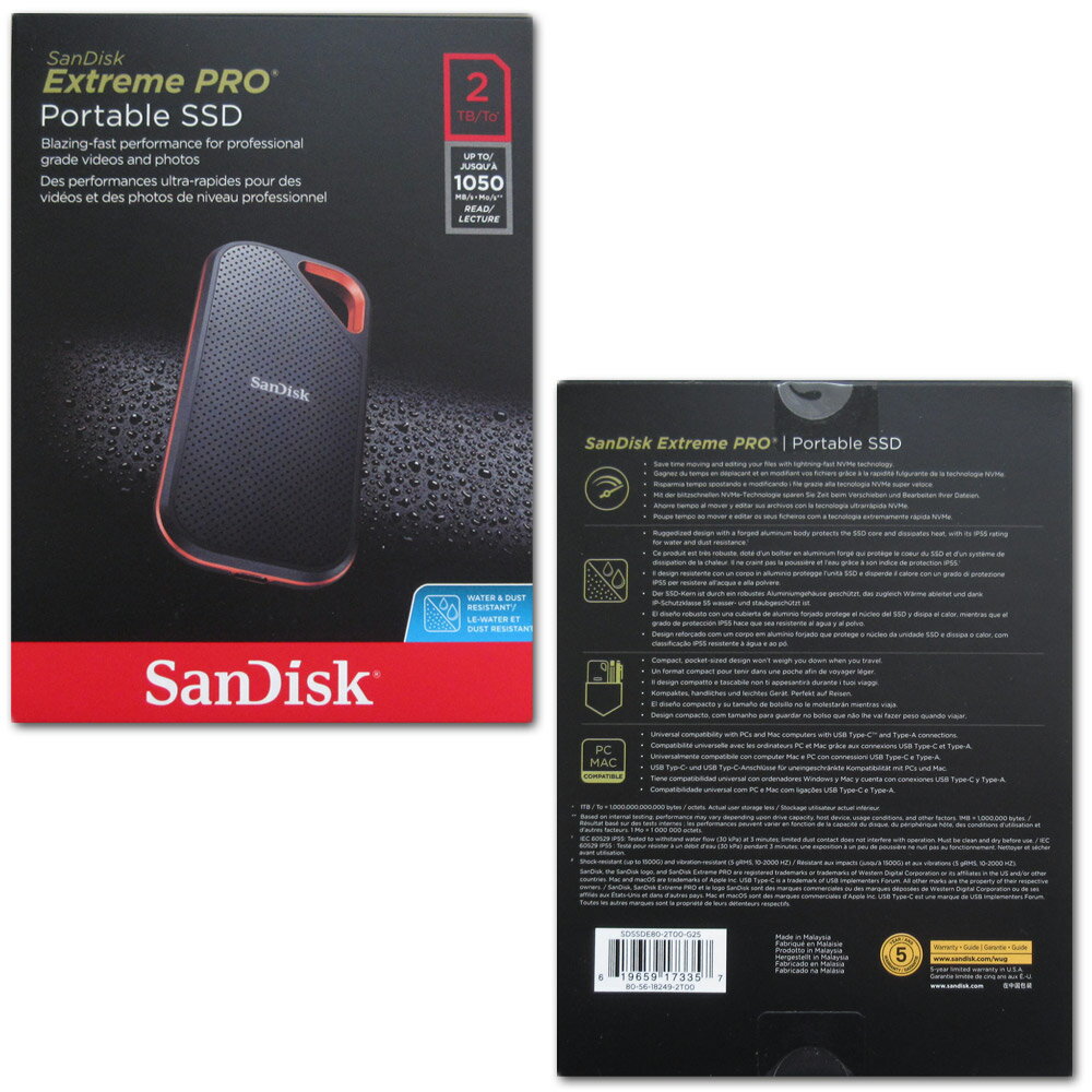 サンディスク SANDISK SDSSDE80-2T00-J25 SSD 2TB
