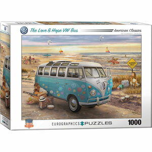 Eurographics 1000ピース ジグソーパズル ユーログラフィックス The Love & Hope VW Bus 6000-5310