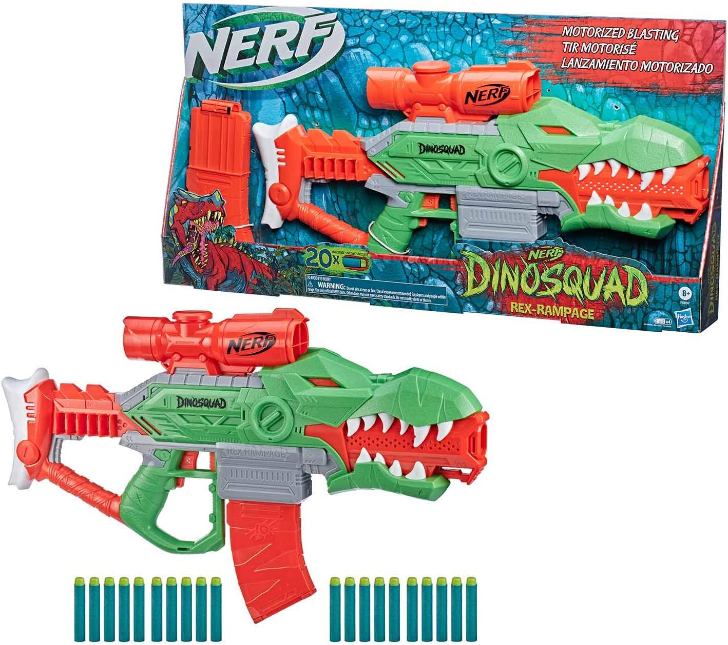 NERF 正規品 新品 ハズブロ ナーフ ダイノスクワッド レックスランページ 楽天市場】ハズブロジャパン｜Hasbro F0807 ナーフ ダイノ