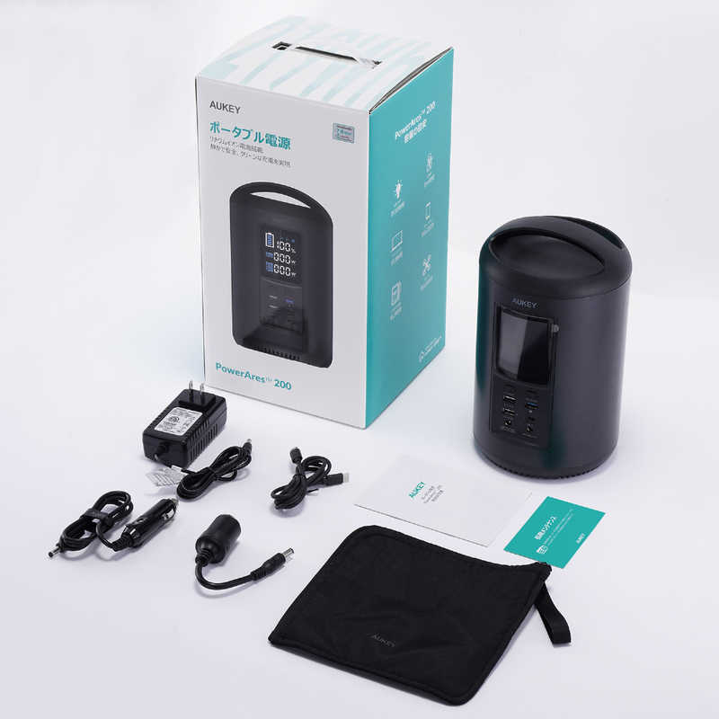 楽天市場】AUKEY｜オーキー ポータブル電源 Power Ares 200