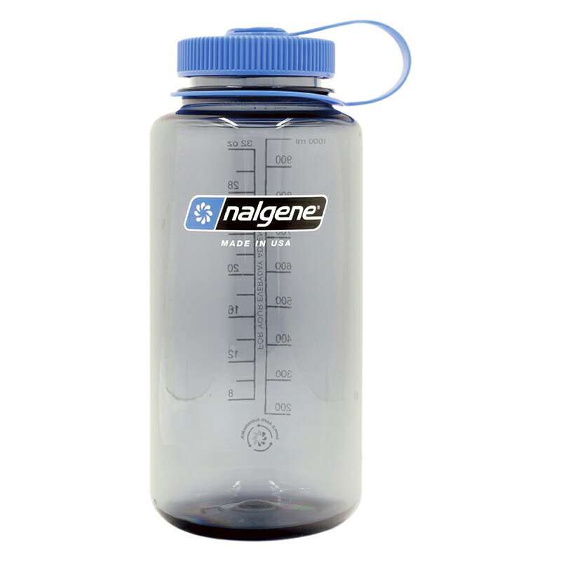 nalgene ナルゲン 広口1.0L Tritan Renew 1.0L グレー 91630