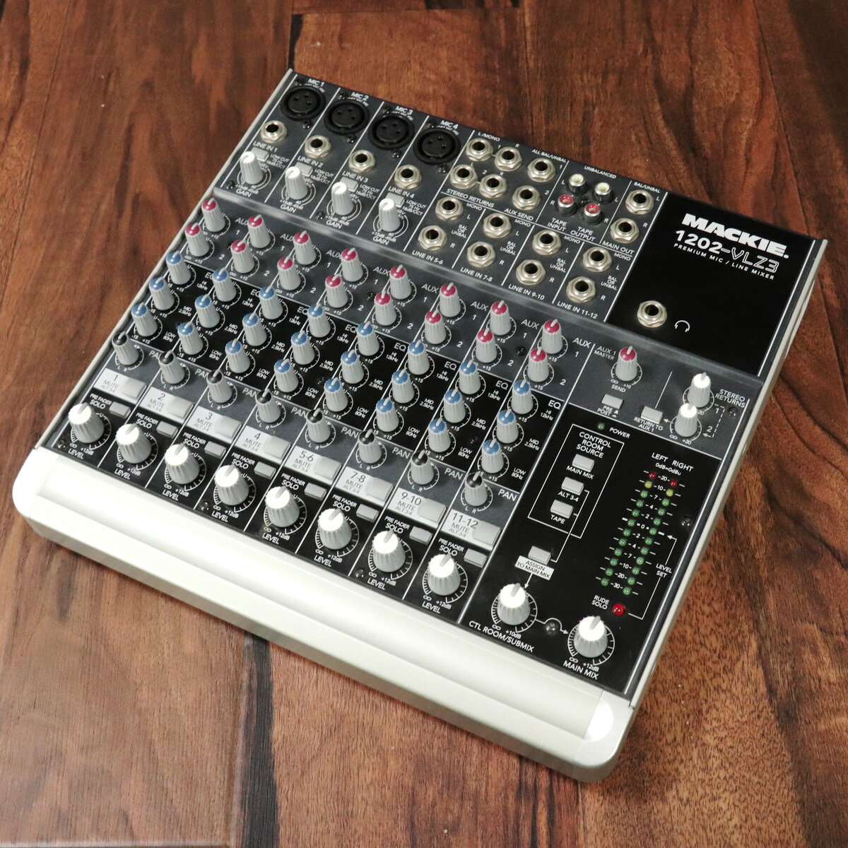 楽天市場】MACKIE コンパクトミキサー 1202-VLZ3 1202VLZ3