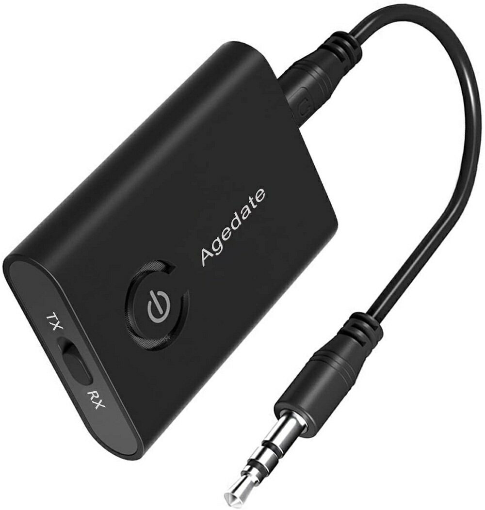 楽天市場】Agedate Bluetooth トランスミッター レシーバー 3.5mm