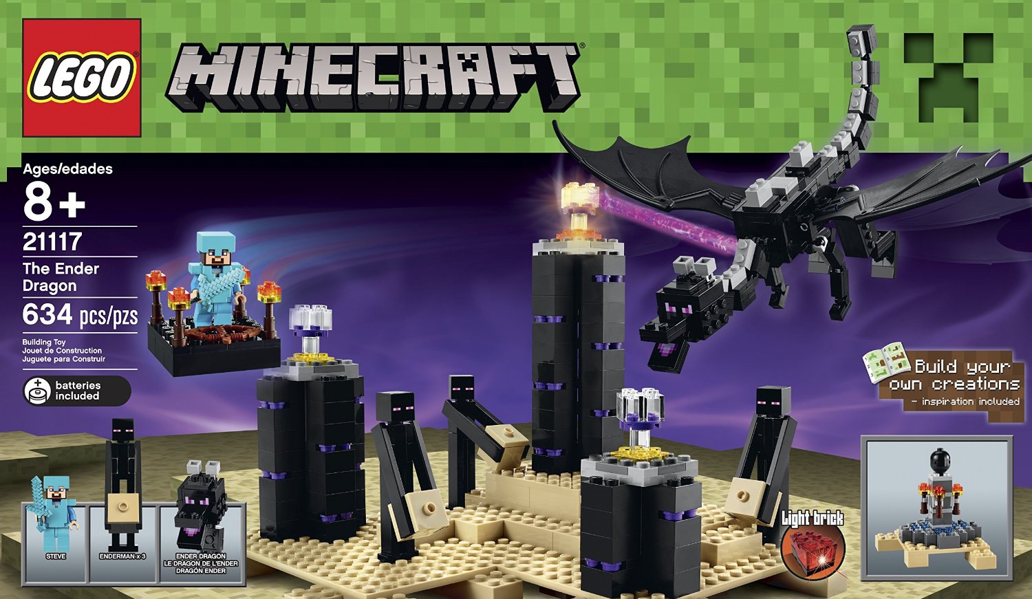 楽天市場 レゴ マインクラフト エンダードラゴン Lego Minecraft The Ender Dragon 価格比較 商品価格ナビ