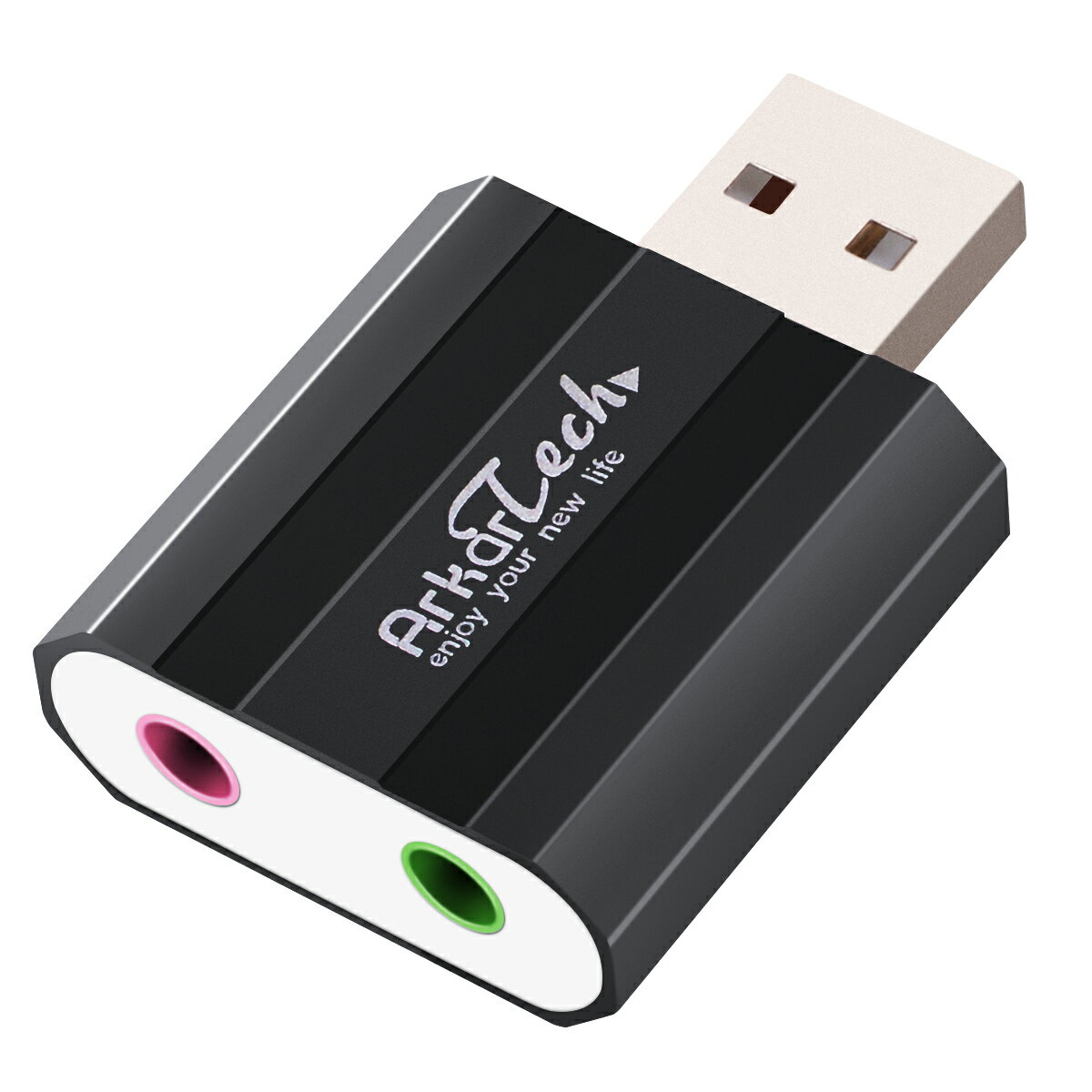 【楽天市場】ARKARTECH 外付けサウンドカード USB オーディオ変換用 | 価格比較 - 商品価格ナビ