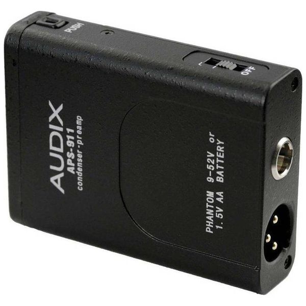 楽天市場】AUDIX 単3電池駆動の ファンタム電源 アダプター APS911 