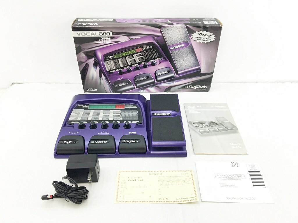 楽天市場】DIGITECH VOCAL300 ボーカル用マルチエフェクター