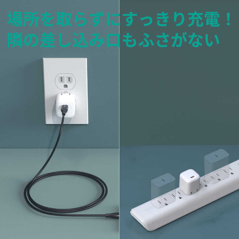 AUKEY オーキー Omnia Mini 20W II ホワイト PA-B1S-WT 1ポート