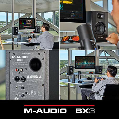 M-AUDIO BX3 モニタースピーカー
