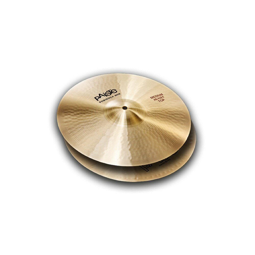 楽天市場】paiste ハイハットシンバル 15インチ formula edium hi-hat