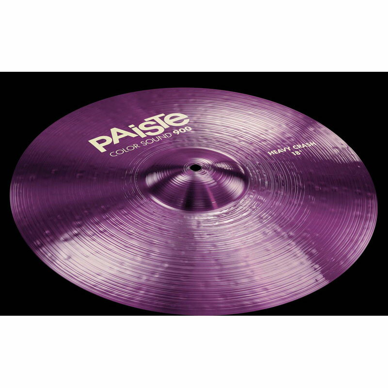 楽天市場】PAISTE Color Sound 900 Purple Heavy Crash 16