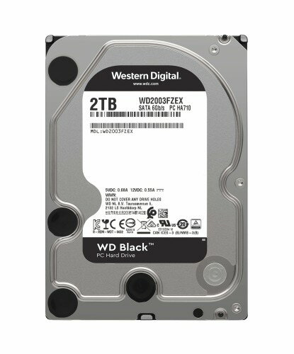 WesternDigital 内蔵HDD WD BLACK PCHDD WD2003FZEX