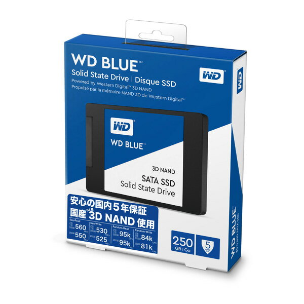 Внутренний ssd накопитель wd 250gb blue wds250g2b0a обзор