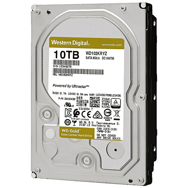 楽天市場】WD 3.5インチHDD WD102KRYZ | 価格比較 - 商品価格ナビ