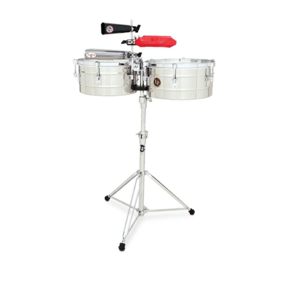 大セール！LP ティンバレス　ティトプエンテ　モデル　13インチ LP LP257S [Tito Puente Steel Timbales] 【お取り寄せ品