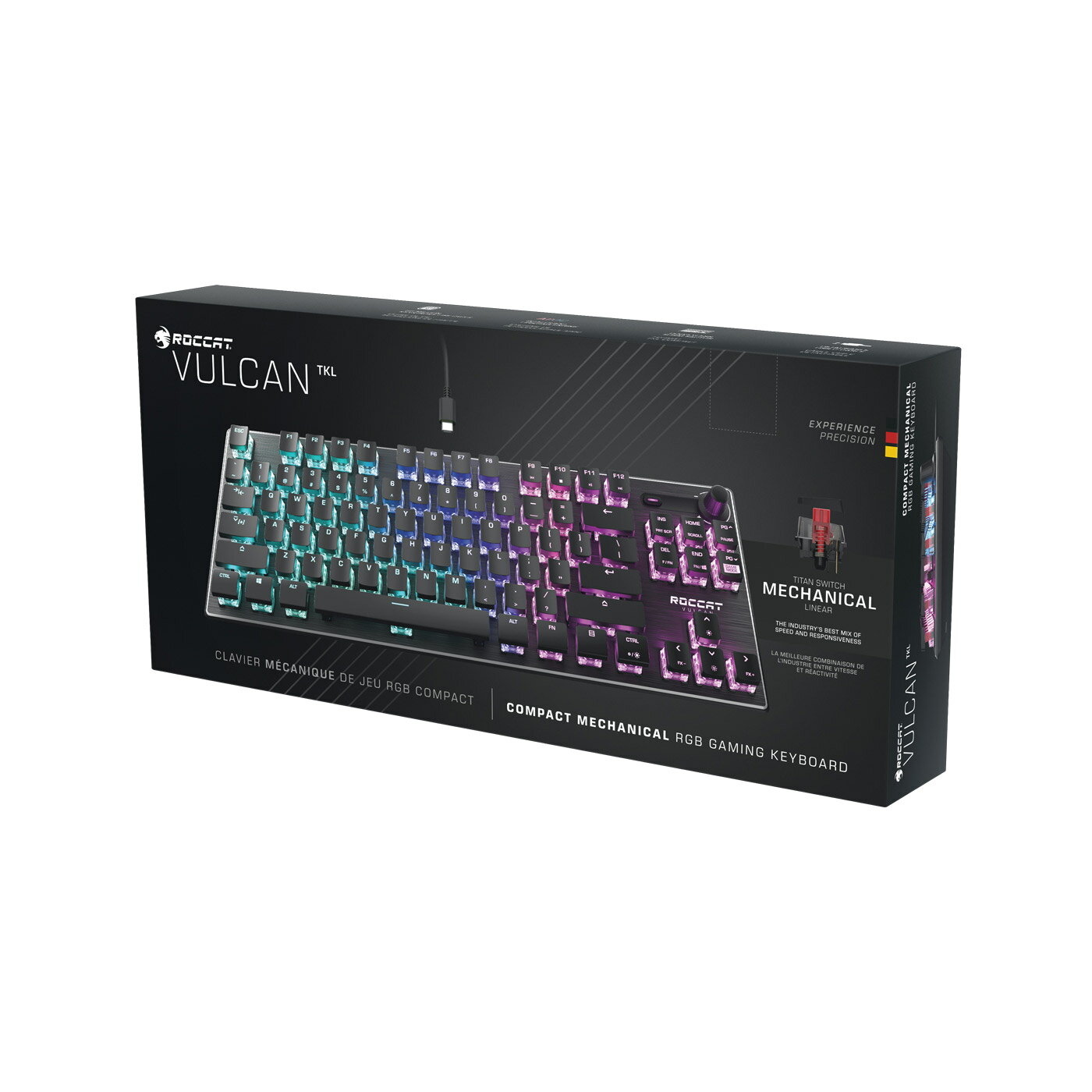 楽天市場】ROCCAT ゲーミングキーボード VULCAN TKL JP | 価格比較