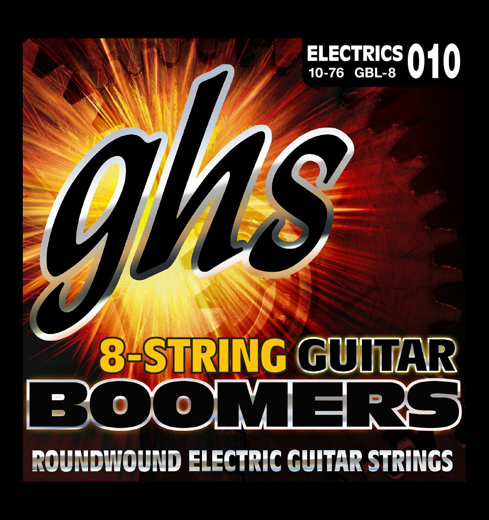 楽天市場】ghs エレキギター弦 Guitar BOOMERS/ギター・ブーマーズ 8弦