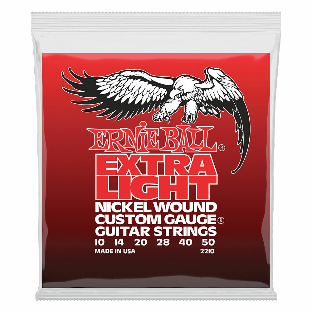 楽天市場】ERNIEBALL / アーニーボール 2210 Slinky Nickel Wound Extra Light エレキギター弦 |  価格比較 - 商品価格ナビ