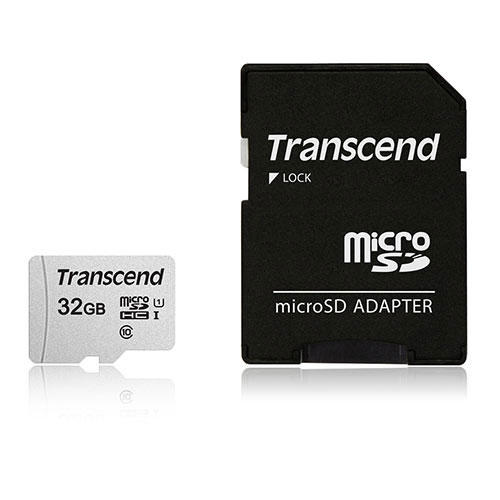 Transcend microSDHCカード TS32GUSD300S-A