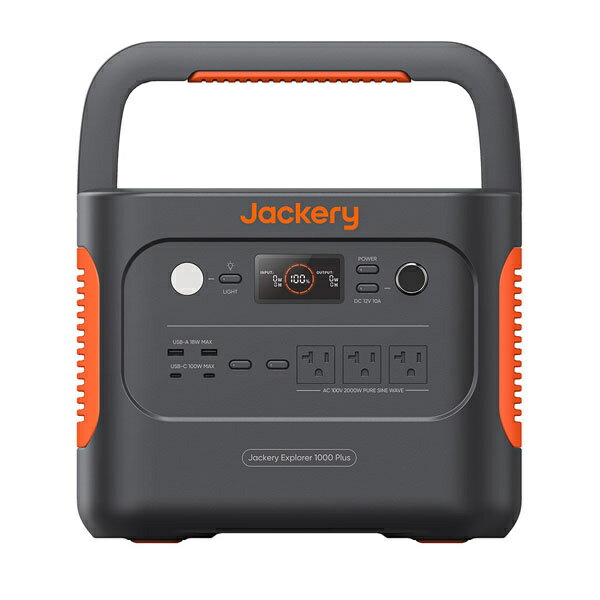 Jackery Explorer 1000 Plus ポータブル電源 Jackery ポータブル電源 1000 大容量278400mAh/1002Wh – Jackery