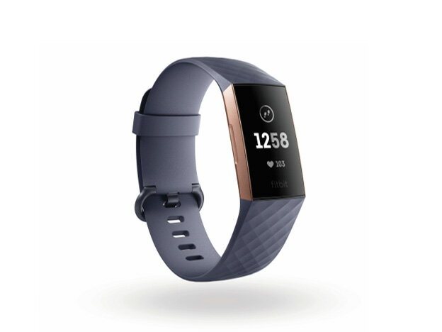 fitbit charge 3 blue grey
