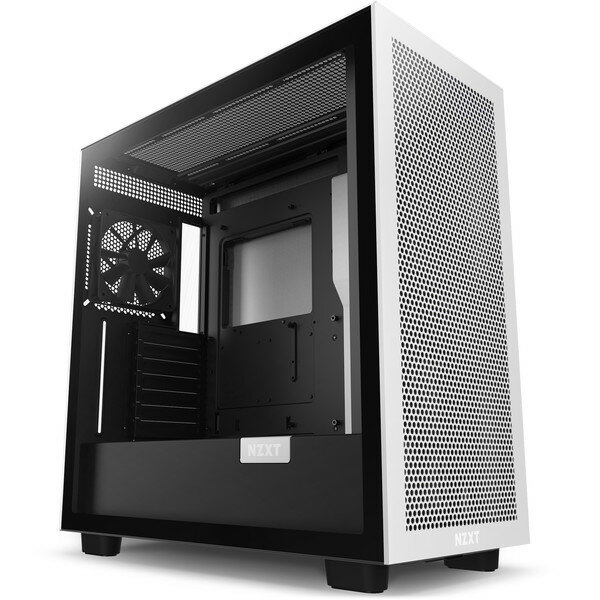 楽天市場】NZXT H7 Flow ミドルタワーPCケース White＆Black CM-H71FG