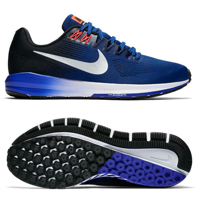 【楽天市場】ナイキ NIKE メンズ エア ズーム ストラクチャー 21 ローカット ジョギング マラソン ランニングシューズ 904695