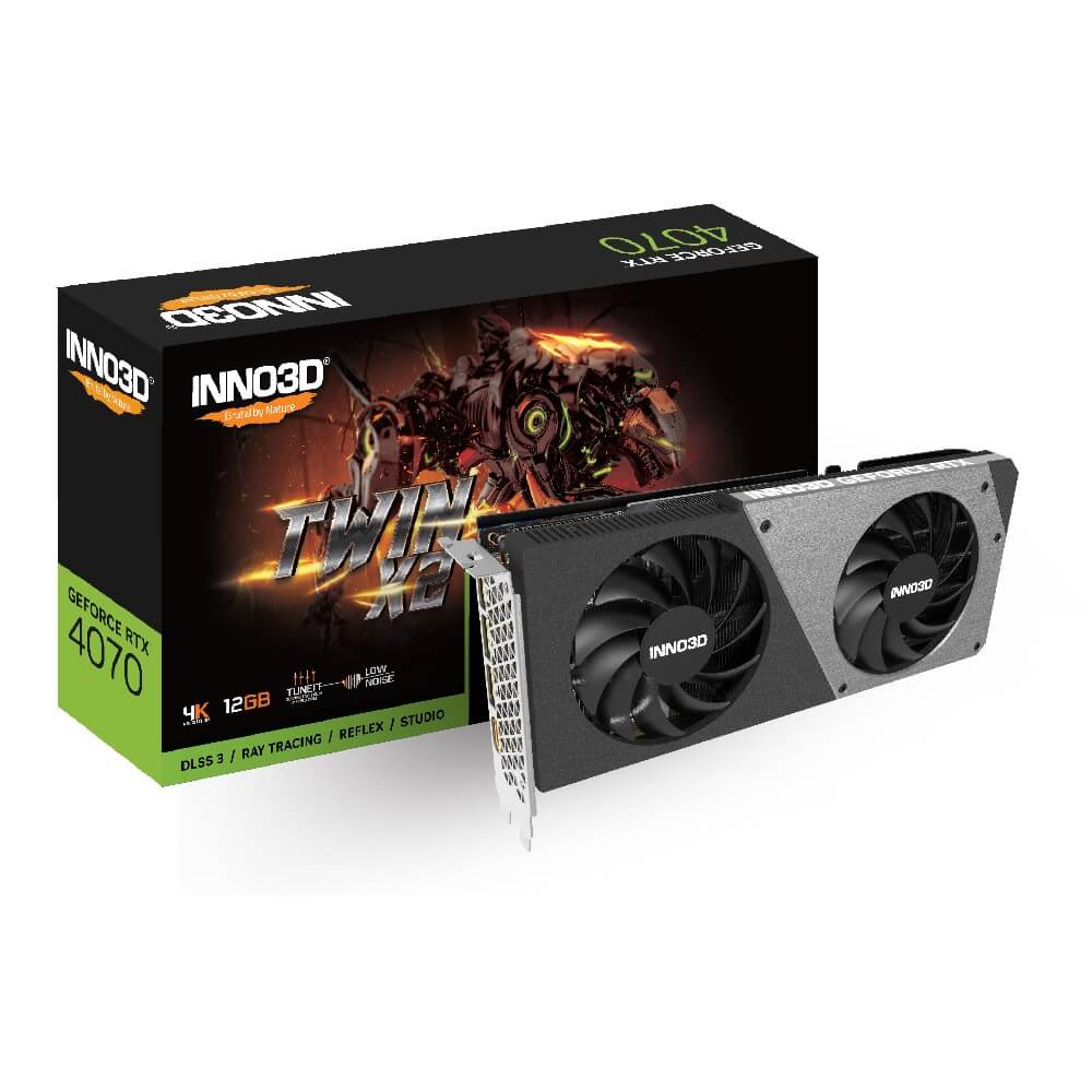 楽天市場】Inno3D グラフィックボード INNO3D GEFORCE RTX 4070 TWIN