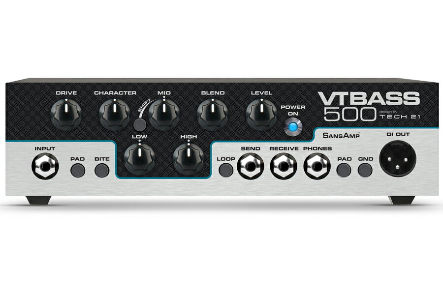 楽天市場】TECH21 SansAmp VT Bass 500 ベースアンプヘッド