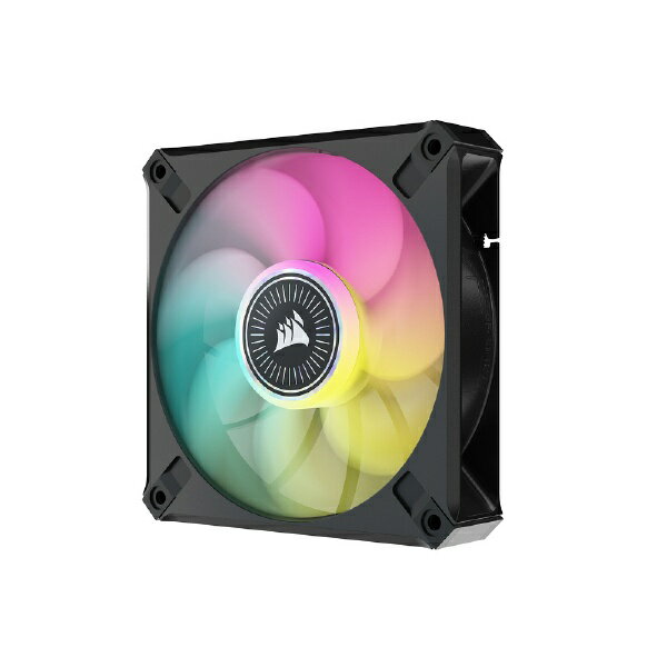CORSAIR｜コルセア ケースファンx3 120mm /2000RPM ＋コントローラー ML120 RGB ELITE Triple ブラックフレーム CO-9050113-WW